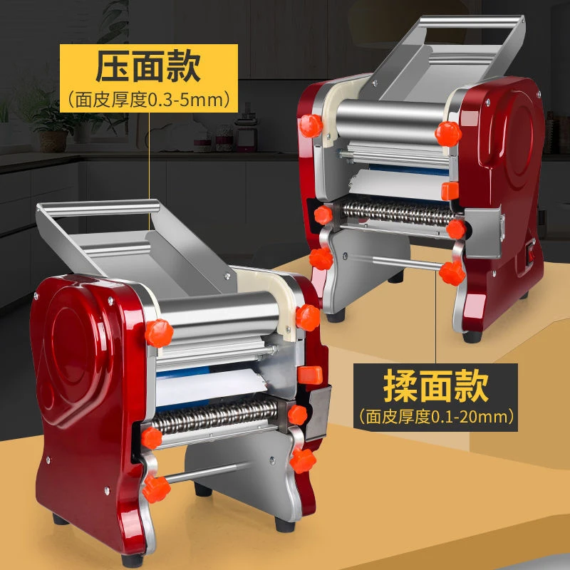 Auto Noodles Cutter electric fresh pasta maker noodle machine Kitchen processing dough sheeter roller kneading Dumpling cutting