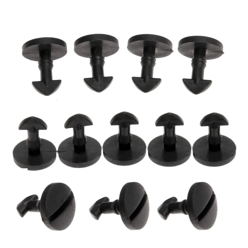 10pcs Auto Clip Rear Bumper Tow Cover Clips for LR Freelander 2 Discovery 3/4 Range Rover Sport 05-09 Car Fastener DYR500010