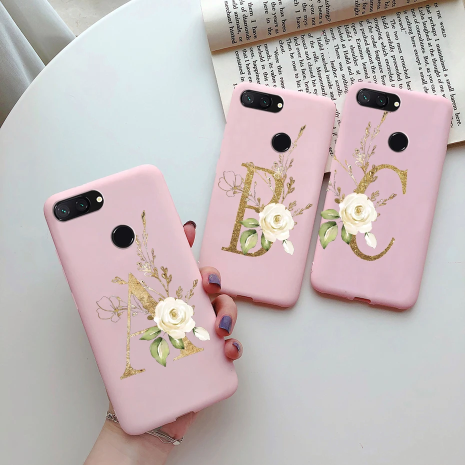 Para Xiomi Xiaomi mi 8 LITE funda de silicona lindas letras funda de teléfono suave para Xiaomi mi 8 contraportada para Xiaomi mi8 lite Fundas