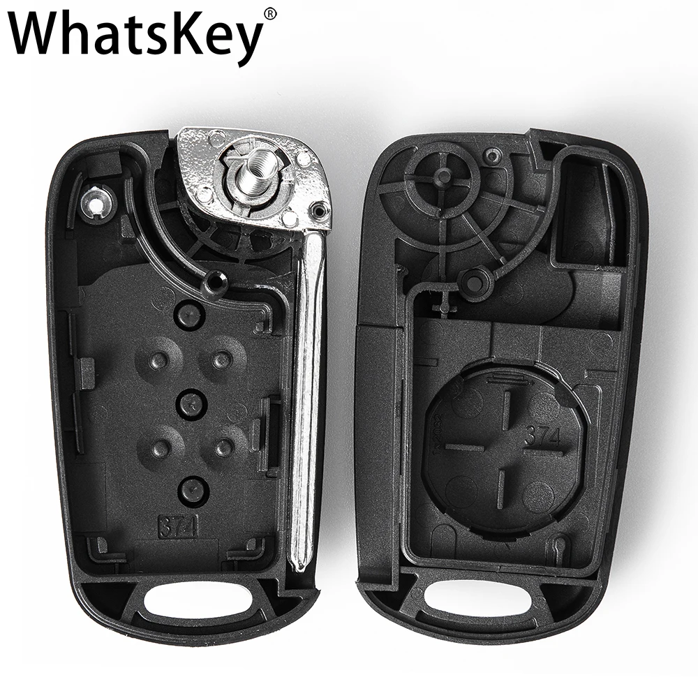 3 Buttons Remote Folding Flip Key Shell For KIA Picanto Sportage K2 K5 Ceed Rio For Hyundai I20 I30 IX35 I35 Accent Key Fob Case