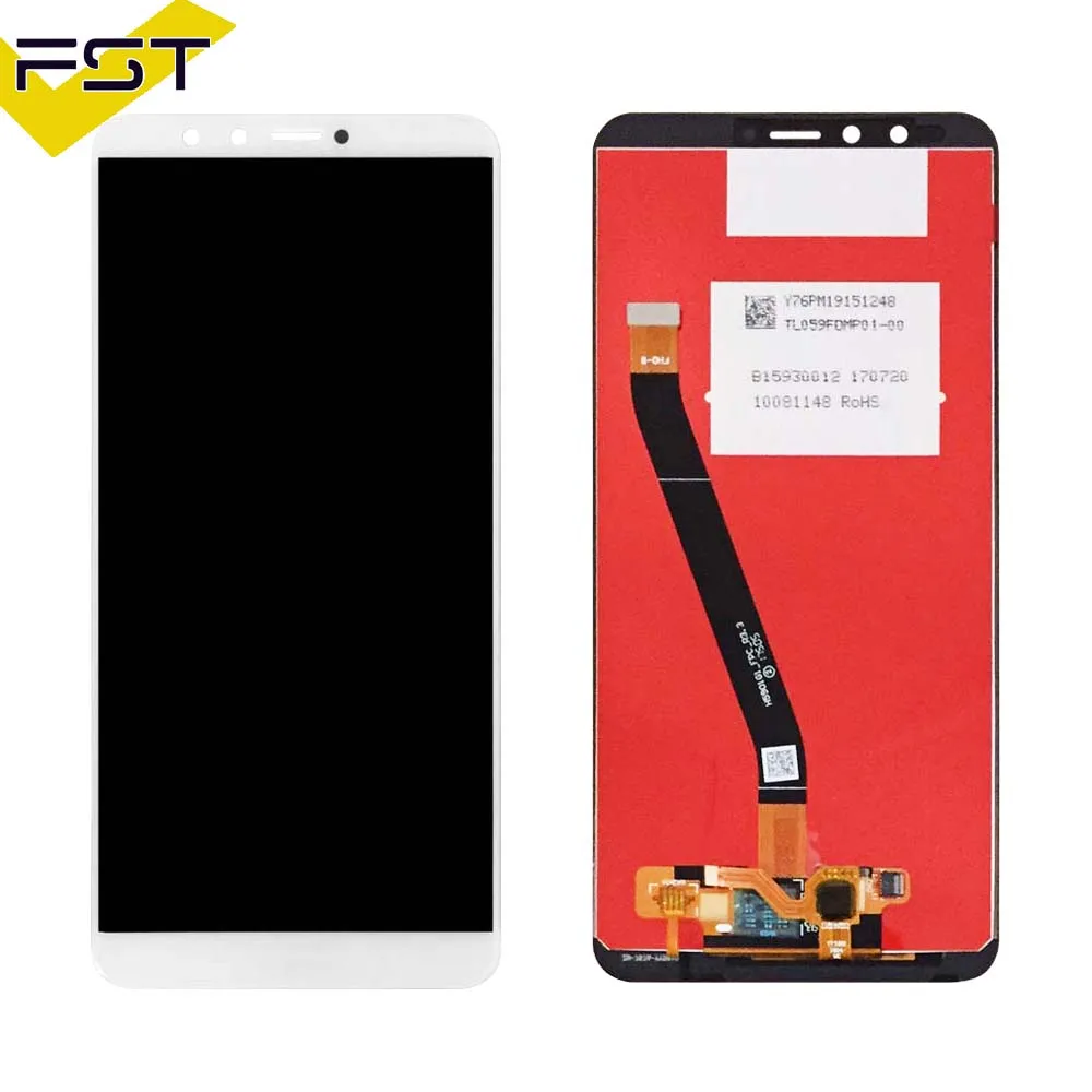 For Huawei Y9 2018 LCD Display Touch Screen Digitizer Assembly Spare Parts For Huawei Y9 2018 Display FLA-LX1 LX2 LX3 L22 AL00