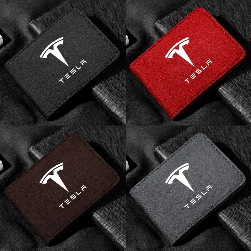 Tesla Leather Wallet