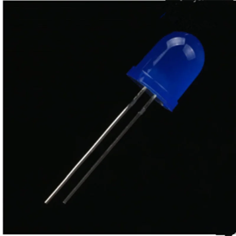 10MM/F10 okrągły głowica prysznicowa LED light-dioda emitująca LED koraliki do lampy białe włosy białe czerwony szmaragd zielony żółty niebieskie podświetlenie długie nogi