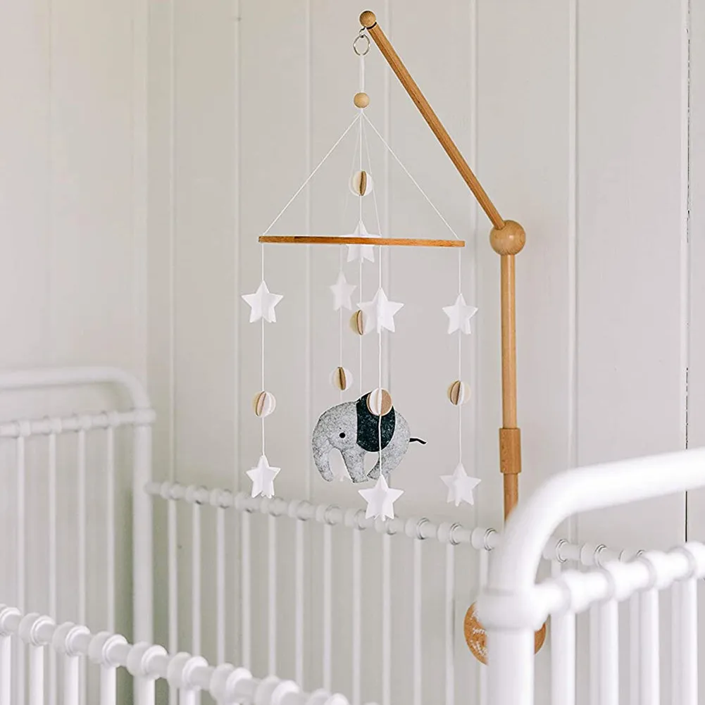 Baby Crib Mobile Baby Baby Mobile On The Bed With Elephant Animal Wind-bell Nursery Decor Babies Shower Gift Bedding Baby Care