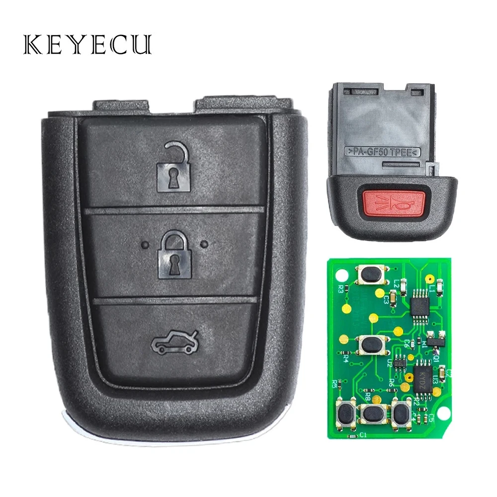 

Keyecu Remote Car Key Fob 3+1 Button 315 / 433MHz for Holden VE SS SSV SV6 Commodore 2006 2007 2008 2009 2010 2011 2012 2013