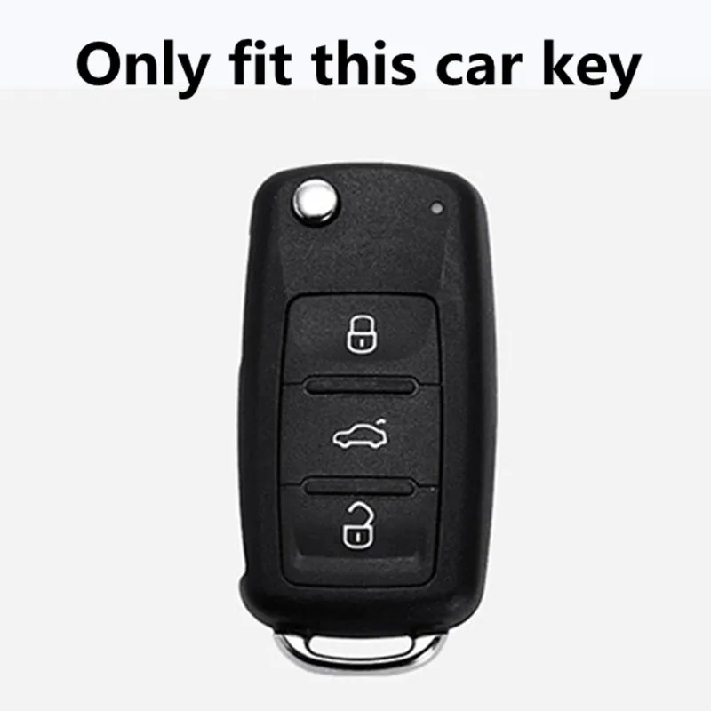 Car key case for volkswagen vw magotan polo golf 4 3 6 5 6 mk6 passat b5 b6 b8 b7 touran bora tiguan jetta lavida skoda octavia