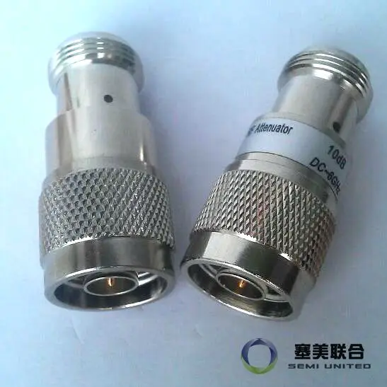 N 형 동축 고정 감쇠기 감쇠 ATT: 1-60dB; 주파수: DC-3G, 6G, 12G; 전력: 5w