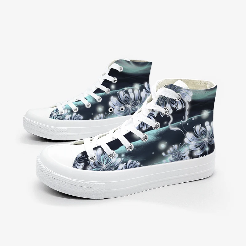 Amy and Michael New Trends 2021 Spring Designer Sneakers Female Fashion Hand Painted Canvas Shoes Women Vulcanized Shoes Flats