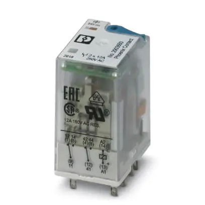 

10 pcs REL plug - in relay REL-IR2/LDP- 24DC/2X21 2903660 24VDC | 2NO+2NC | 12A