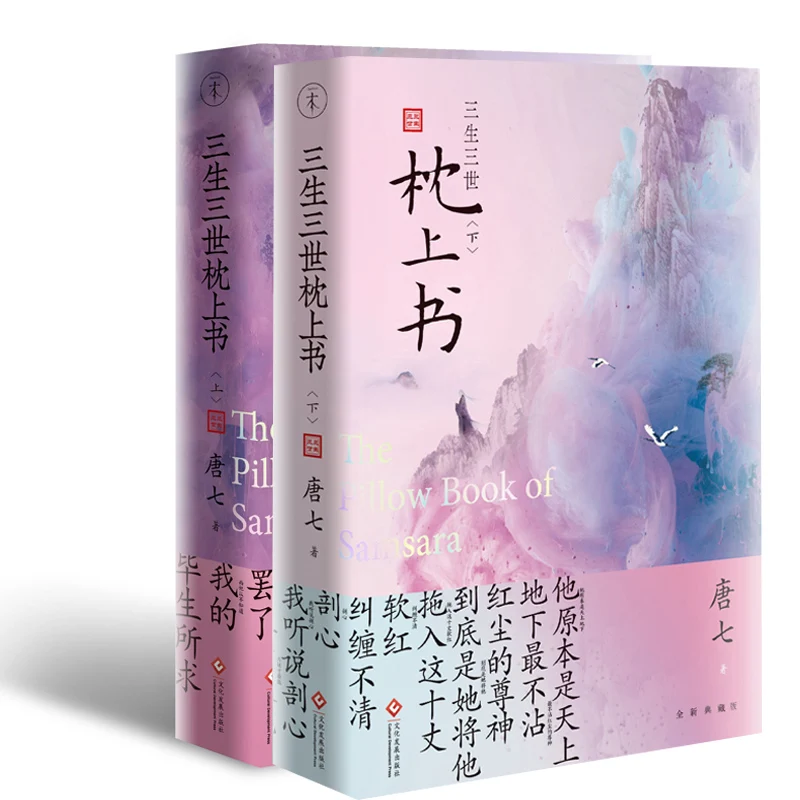 

2books/set The Pillow Book of Samsara The Chinese Classical Romance Fiction Gift