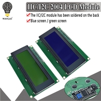 IIC/I2C/TWI 2004 Serial Blue Green Backlight LCD Module for Arduino UNO R3 MEGA2560 20 X 4 LCD2004