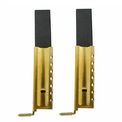 2Pcs/set Carbon Brushes With Inserts for Beko G04 DS107 Appliances Washing Machine Motor Carbon Brushes