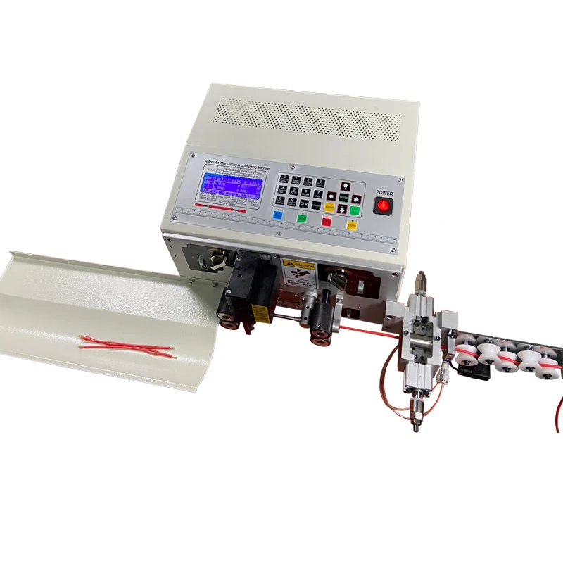 Automatic Wire Cutting and Middle Stripping Machine up to 200 Sections Stripping