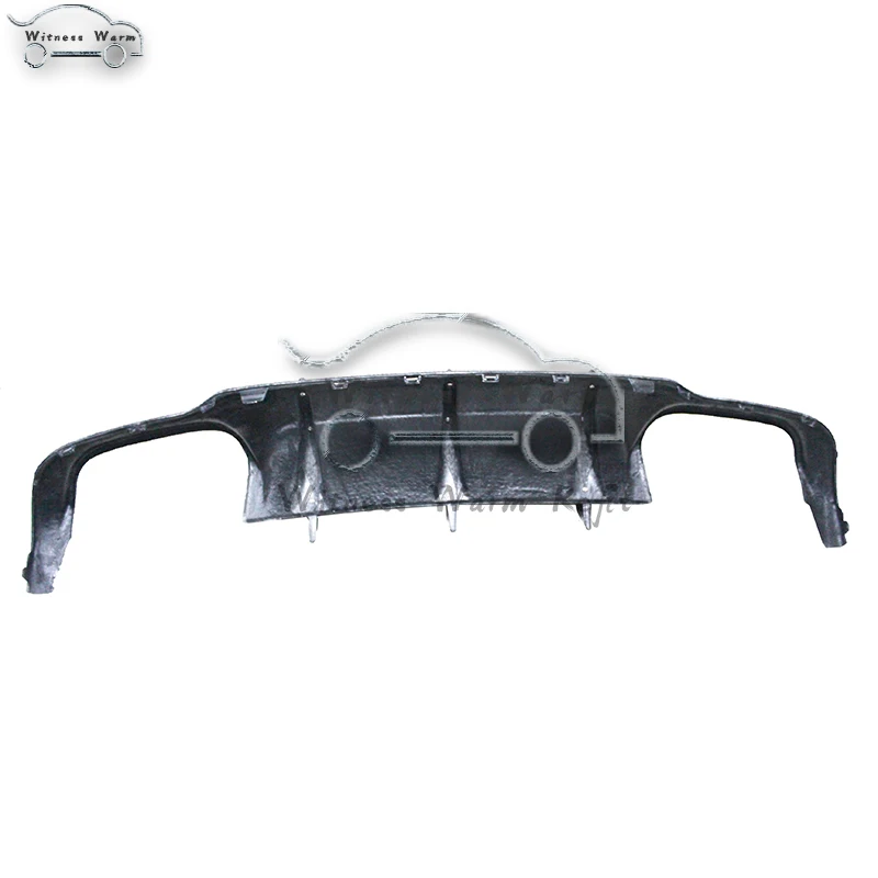 for W204 C63 Amg Carbon Fiber/frp Car Rear Lip Spoiler Diffuser for Mercedes Benz W204 Sport /c63 Amg Bumper C260 2012 2013 2014