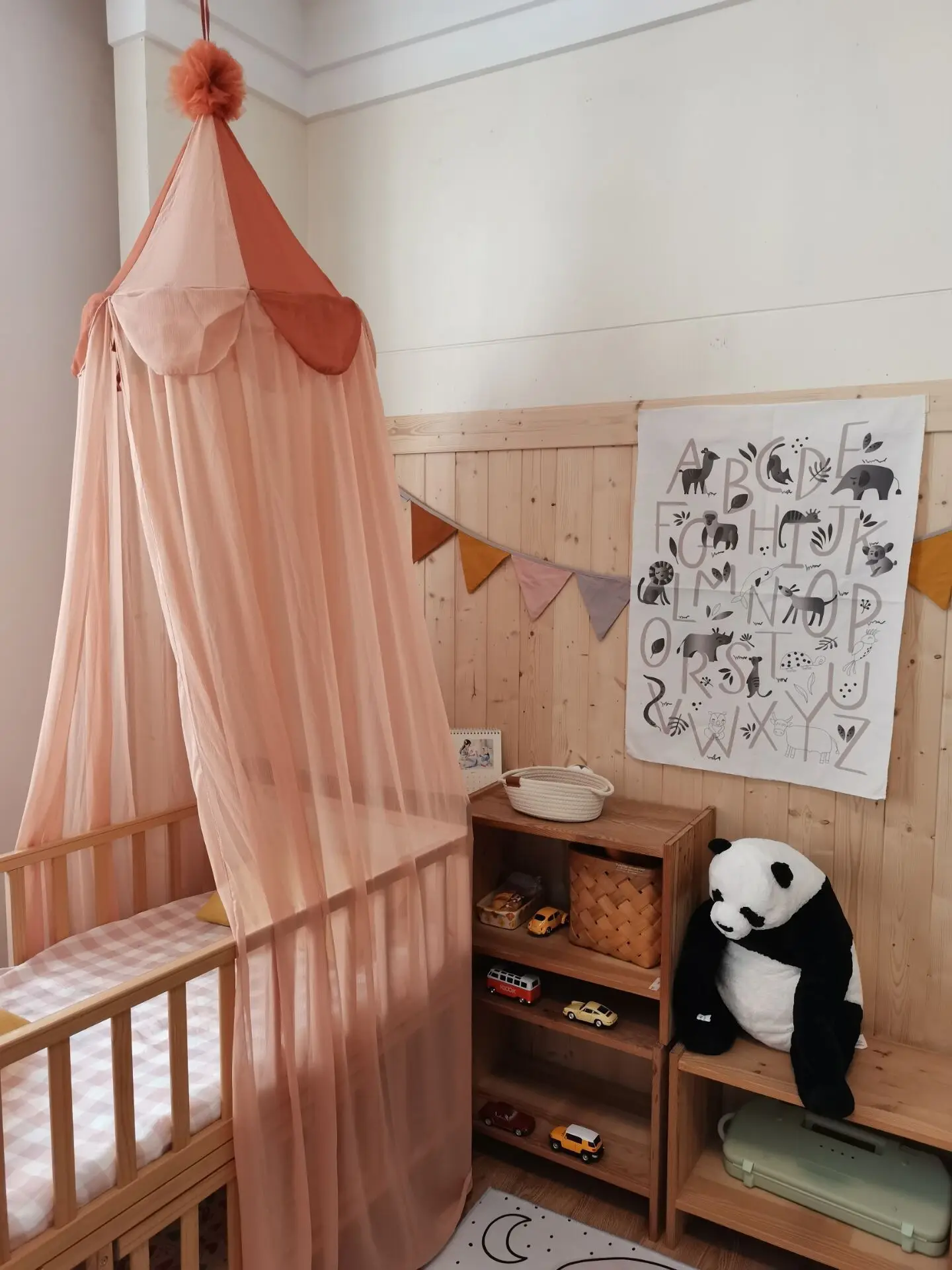 New Children's Mosquito Nets Lace Dome Chiffon Skin-friendly Single Door Court Mosquito Bar Children's Room Bed Tent Curtains