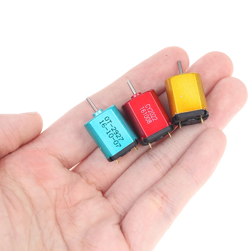 Ultra-Alta Velocidade Motor Elétrico, DIY RC Car Toy, Escova de Carbono, DC 2.4V, 3.2V, 3.7V, 030, 4Pcs por Lote