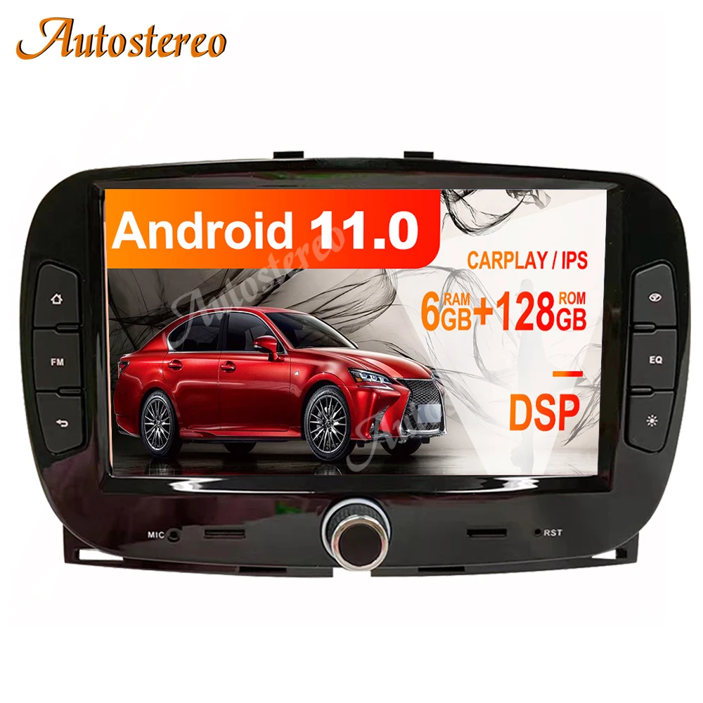 

Автомобильный GPS-плеер 6 + 128G Android 14 для Fiat 500L 2015-2018, головное устройство, мультимедийное авторадио, магнитофон, видео Carplay