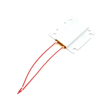 1 adet PTC ısıtma elemanı termostat ısıtıcı plaka 220V 100W opsiyonel sabit sıcaklık toptan