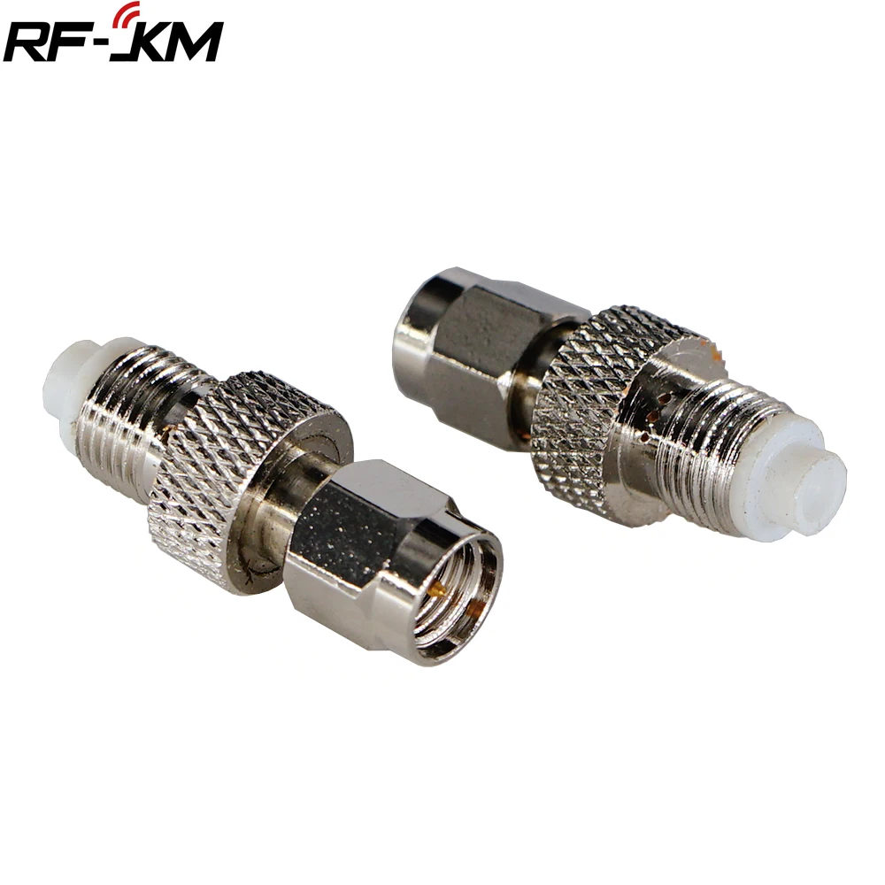 

FME Male To SMA Plug RF Connector Straight FME/SMA Coaxial Cable Adapter