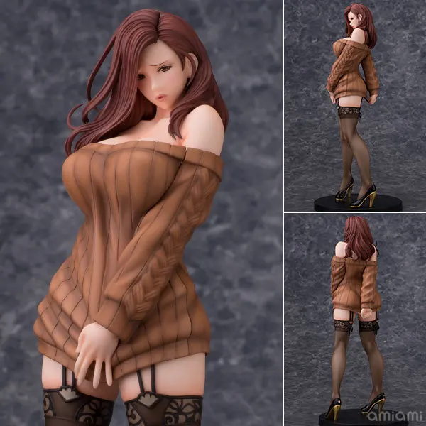 original box Sex Girls Figure Daiki Kogyo Oda Non Illustration Shiho Kujo PVC Action Figure Collectible Model Adult Toys