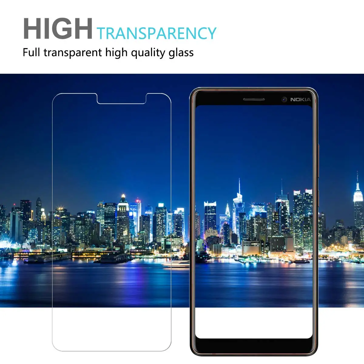 Tempered Glass For Nokia 3.1 plus Screen Protector 9H Toughened Glass Phone For Nokia 3.1plus Protective Film