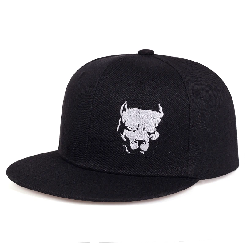 New Fashion Men Women Pitbull Dog Baseball Cap for Hip Hop Cotton Trucker Caps Bone Dad Hat Adjustable snapback hats gorras