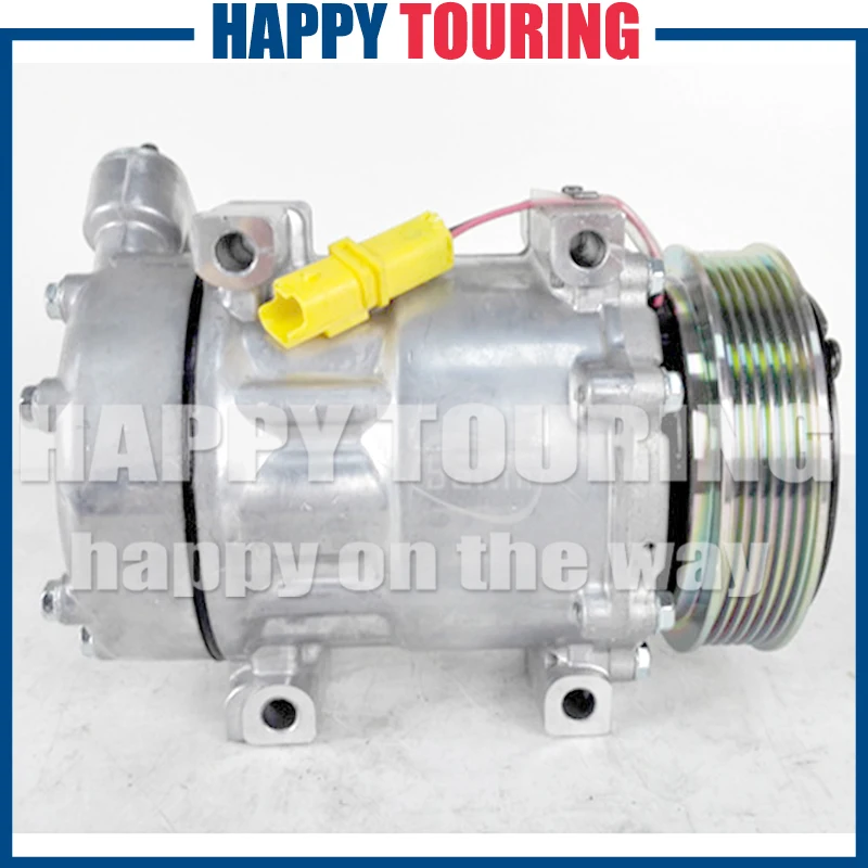 SD7V16 ac compressor for Citroen C5 C8 xsara For Peugeot 406 607 807/ Fiat scudo 9659232180 544083 6453NL 6453YJ 9645440480