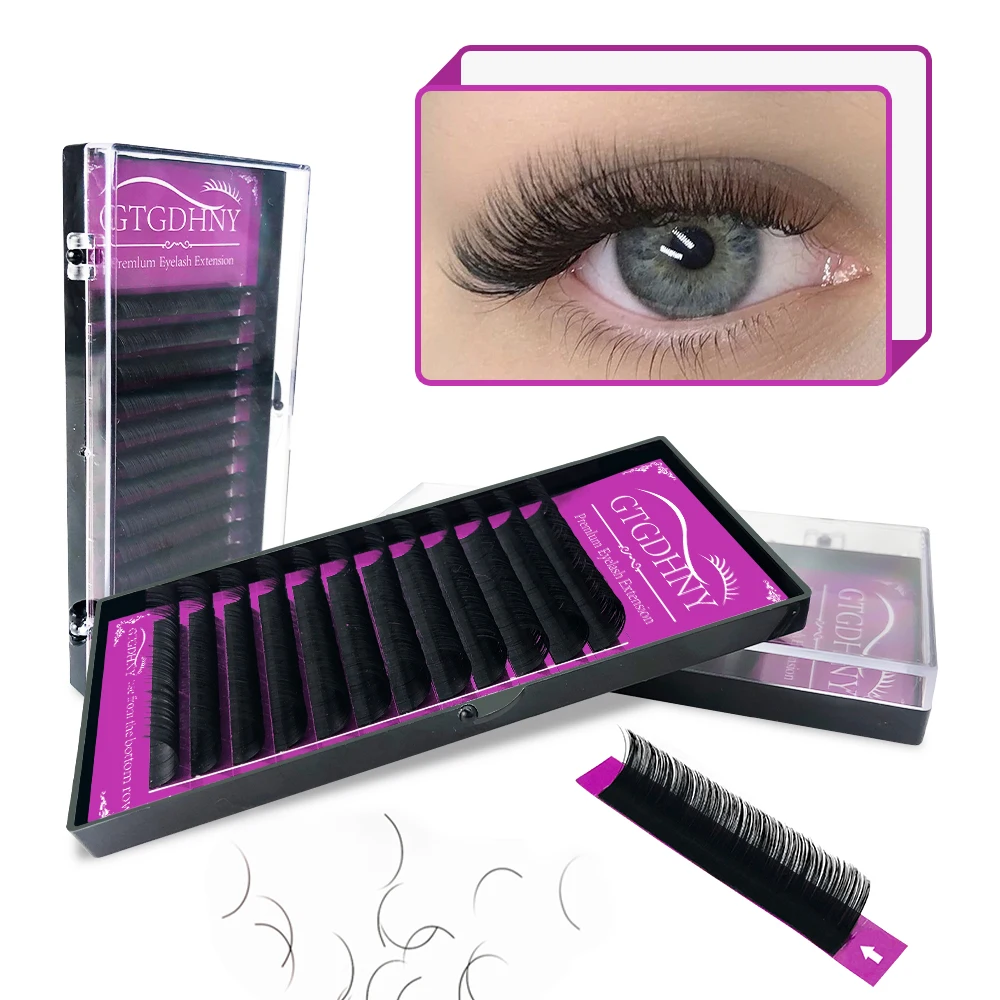 Individual Eyelash Extension Faux Mink False Eyelashes Artificial lashes For Makeup HandMade Natural Lash extension Supplies