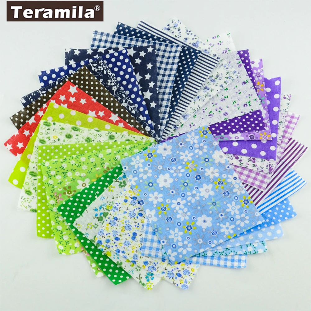 Cotton Fabric Charm Packs 50pieces 10cmx12cm Fabric Stash  Patchwork Fabric Quilting Tilda No Repeat Design Tissue Fat Quarter