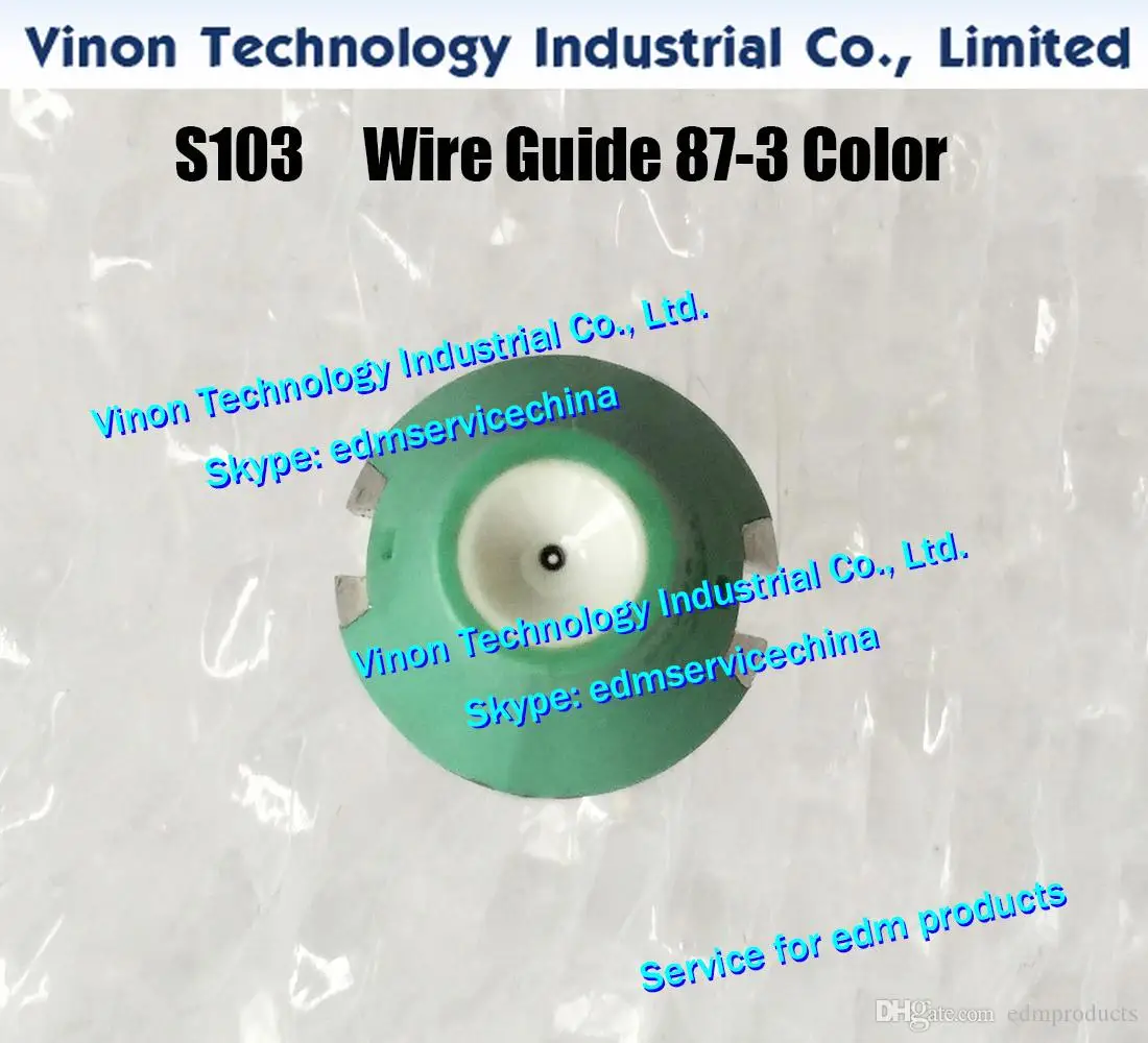 Imagem -05 - Guia do Diamante S103 0.26 mm J03648a 0206110 para aq a ap Máquina de Edm do Fio-corte da Cor 0.26 Edm do Guia 873 do Fio de d = 118819 mm