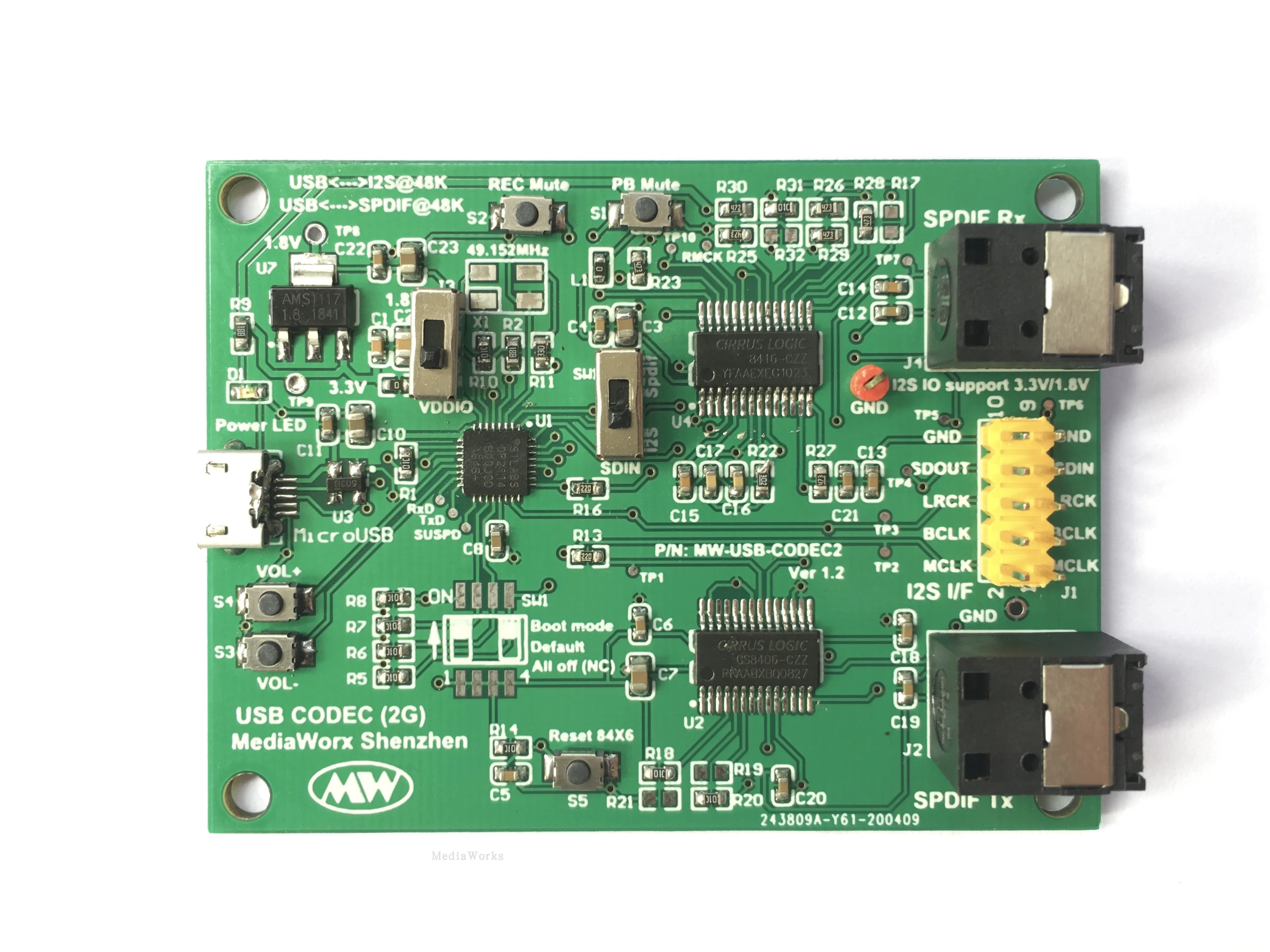 Scheda audio USB scheda audio bidirezionale USB registrazione scheda audio