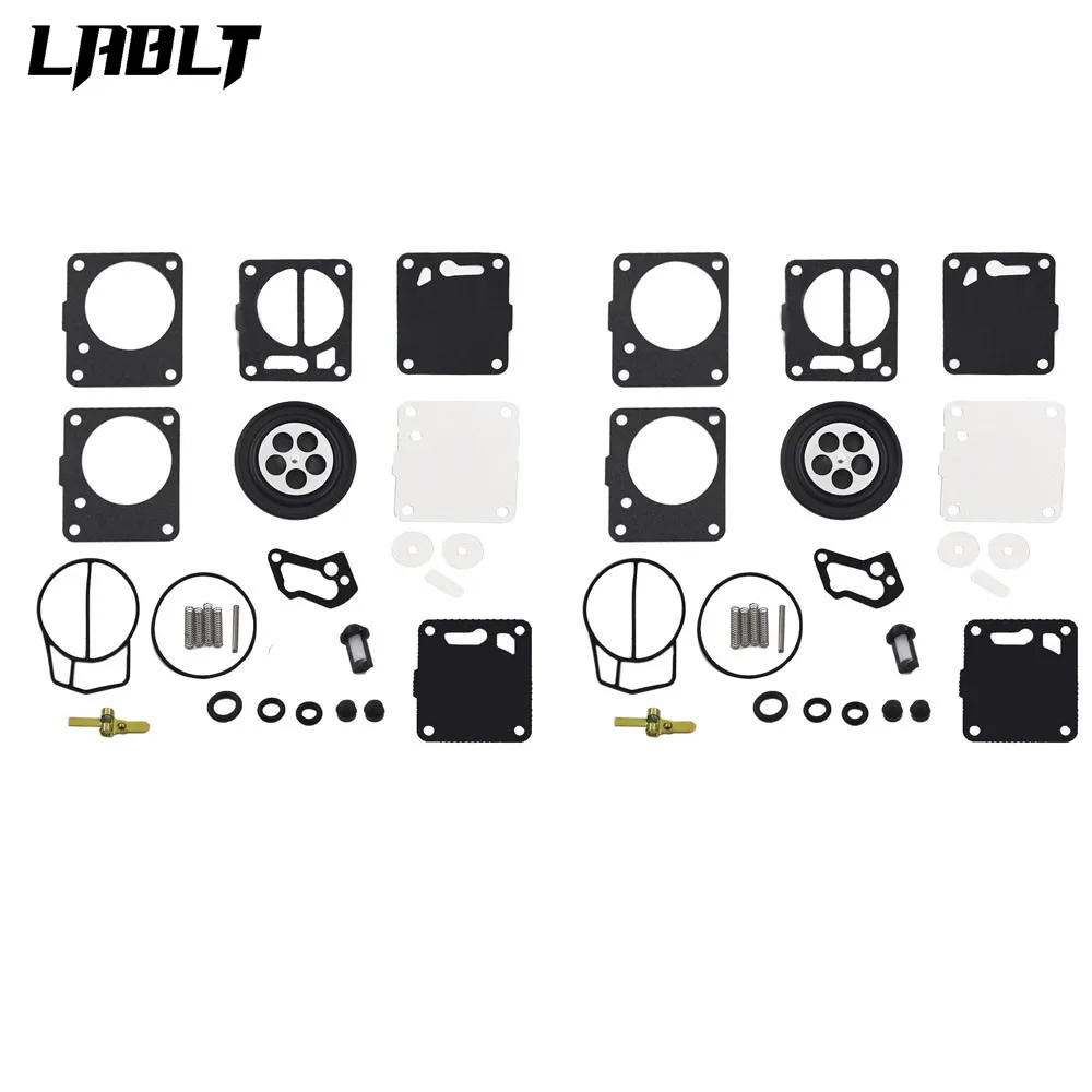 2x Carb Rebuild Kit XL700 XL760 FOR YAMAHA VXR Wave Blaster Wave Raider