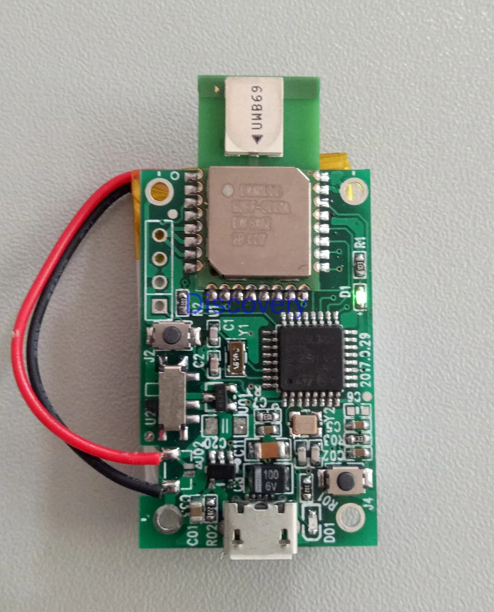 TdoaSensor Indoor Positioning Tag DW1000 UWB Very Low Power Consumption TDOA TOF