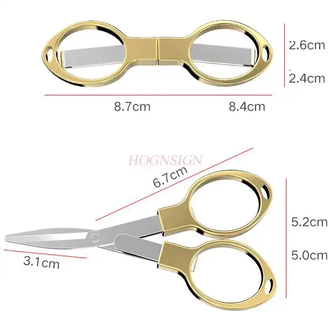 Fishing Scissors Folding Stainless Steel Multifunctional Lead Scissors Fishing Line Shears Special Small Scissors