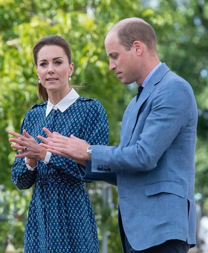 Công Chúa Kate Middleton Hoa In Hoa ĐầM Maxi Dây Lưng Nữ Tay Áo