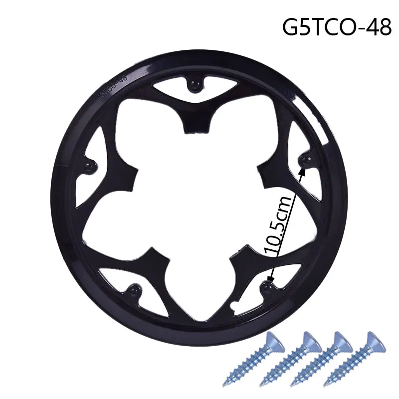 Bicycle Crankset Crank Guard Protector Bike Chain Wheel Ring Cover Acc