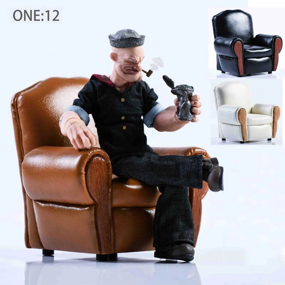 

JXK JXK044 for Three Colors 1/12 Scale Sofa Chair Leisure Sofa Furniture Props Accessories Fit 6'' Action Figure Model Toy