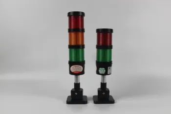 الصناعية متعدد الطبقات كومة ضوء LED إشارة برج إنذار الحذر ضوء للآلات طوي الطنان صالح جميع قاعدة إنذار مصباح