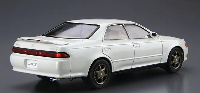 AOSHIMA Plastic Assembly Car Model 1/24 Scale  JZX90 MarkII Grande/Tourer 1992 Adult Collection DIY Assembly Kit 06146