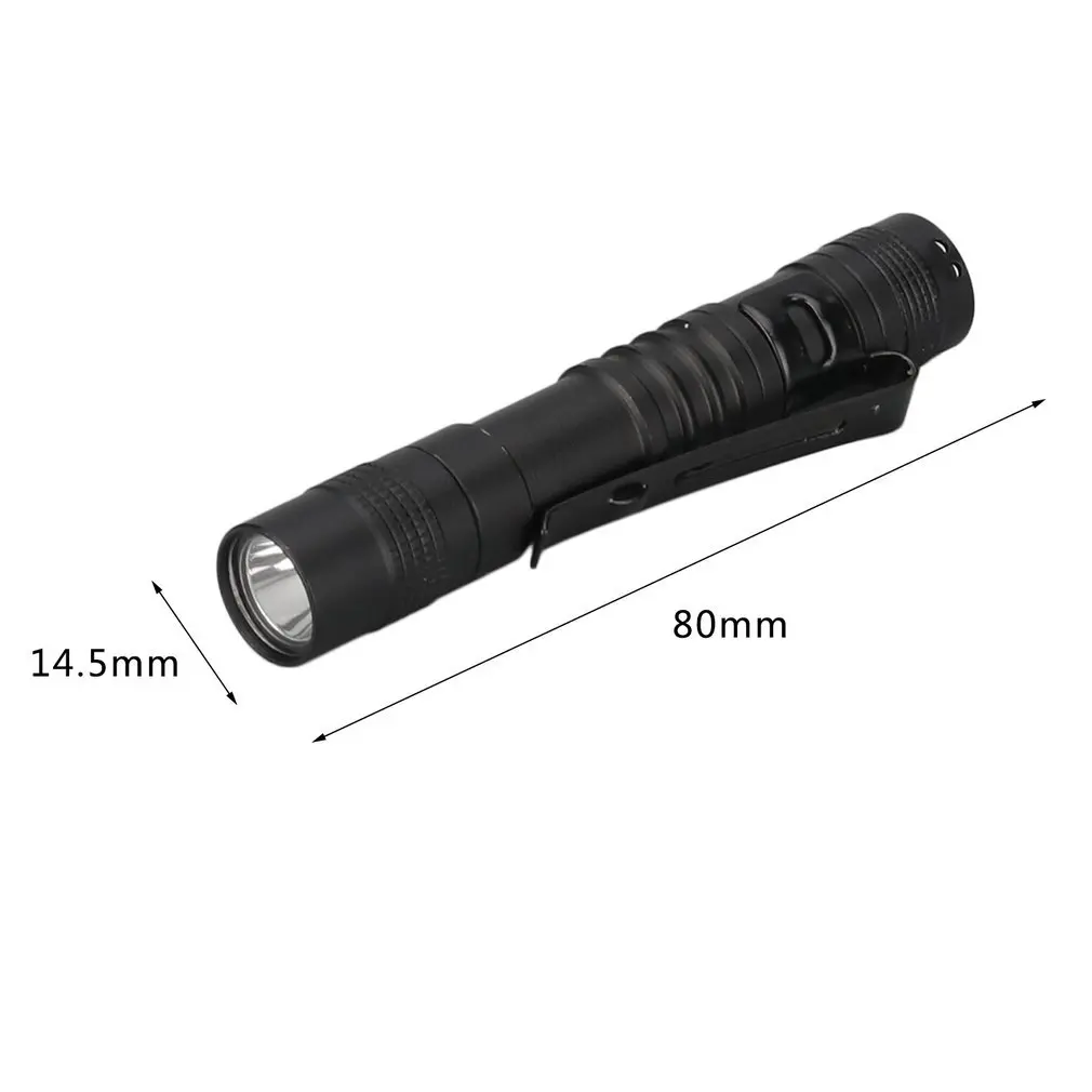 Mini linterna portátil 2000LM linterna LED linterna de bolskirt linterna impermeabile batteria AAA potente Led per campeggio caza