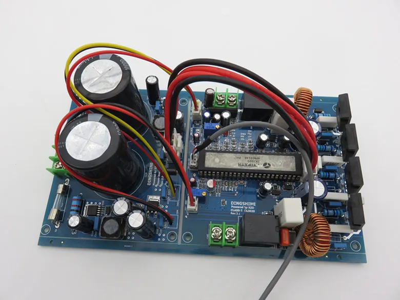 TA3020 Class T digital audio amplifier board Double AC28V 175w *2 2.0 channel HiFi high-fidelity  amplifier board