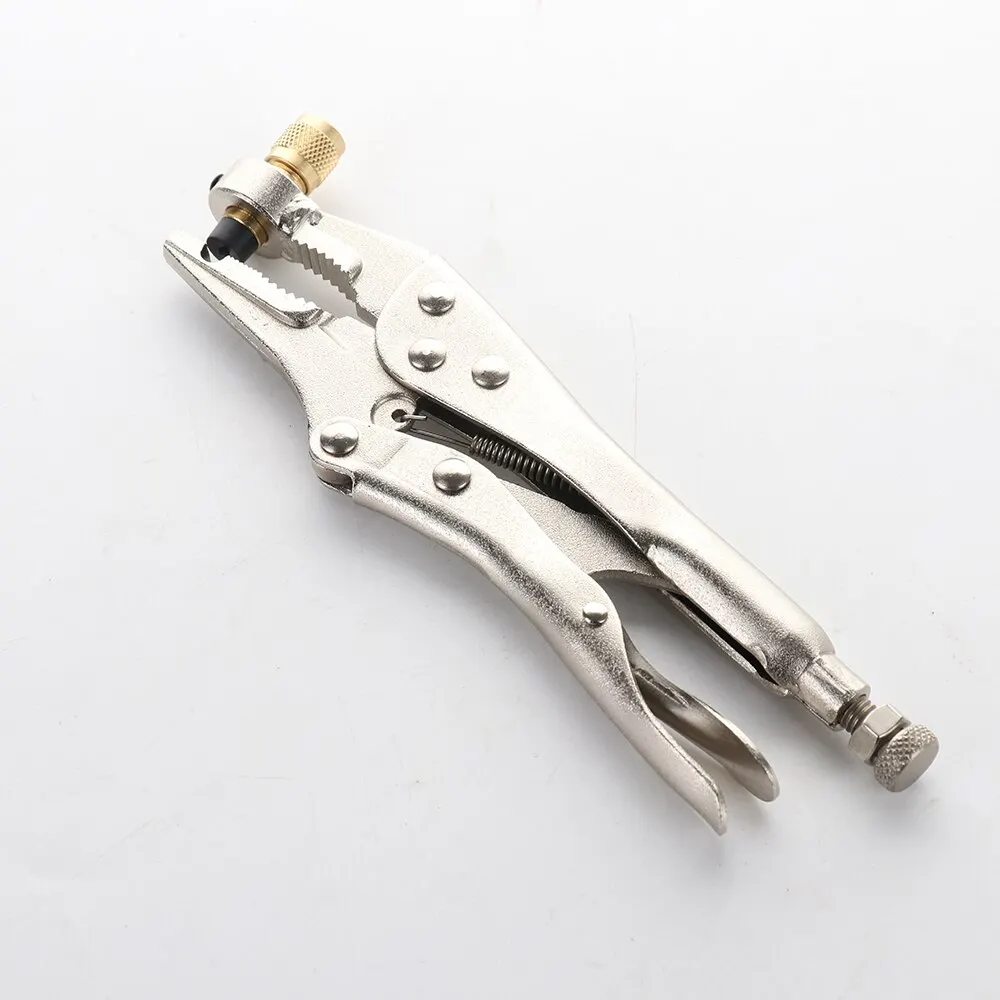 Air Conditioner Pilers Refrigerant Recovery Tube Locking Plier Welding Hand Tools Copper pipe filling valve pliers CH-308