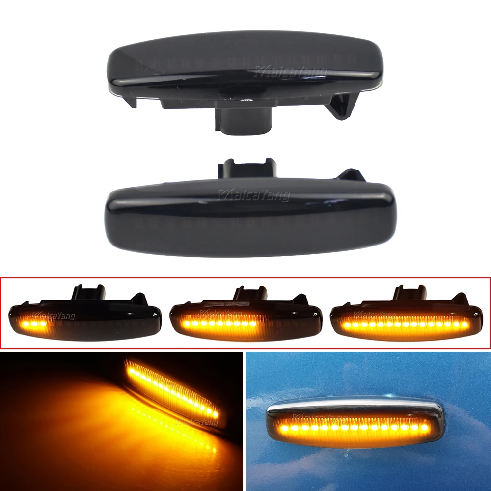 Dynamic Fender Turn signal Led Side Marker For for Nissan Fuga Y50 Murano Z51 Pathfinder R52 Skyline V36