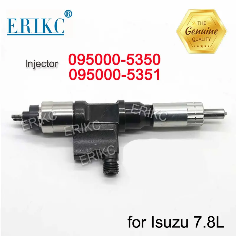 

ERIKC 5351 Inyector Diesel 095000-5351 Auto Diesel Fuel Pump Injection 095000-5350 for Isuzu 7.8L 6HK1 560