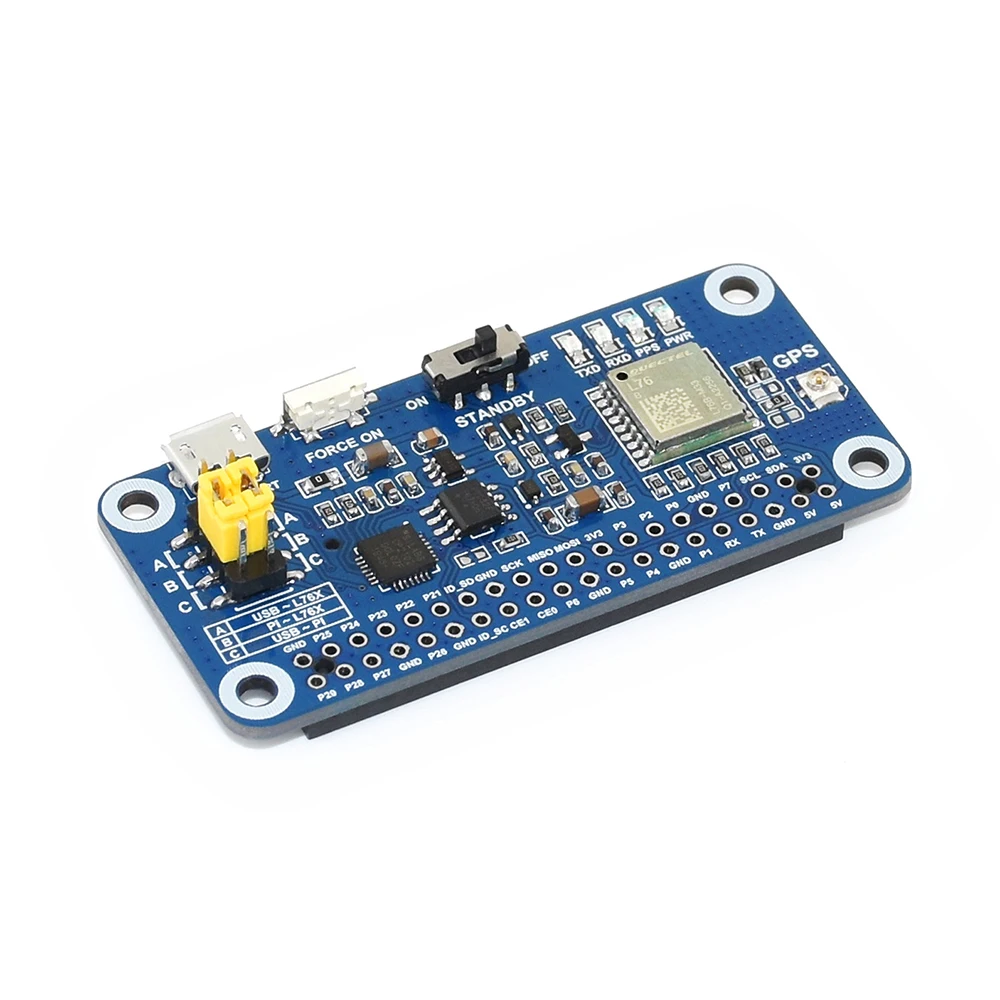 GPS Expansion Board for RPI Raspberry Pi Zero 2 W  3A 3B 3 Model B 4 5 Starter Kit