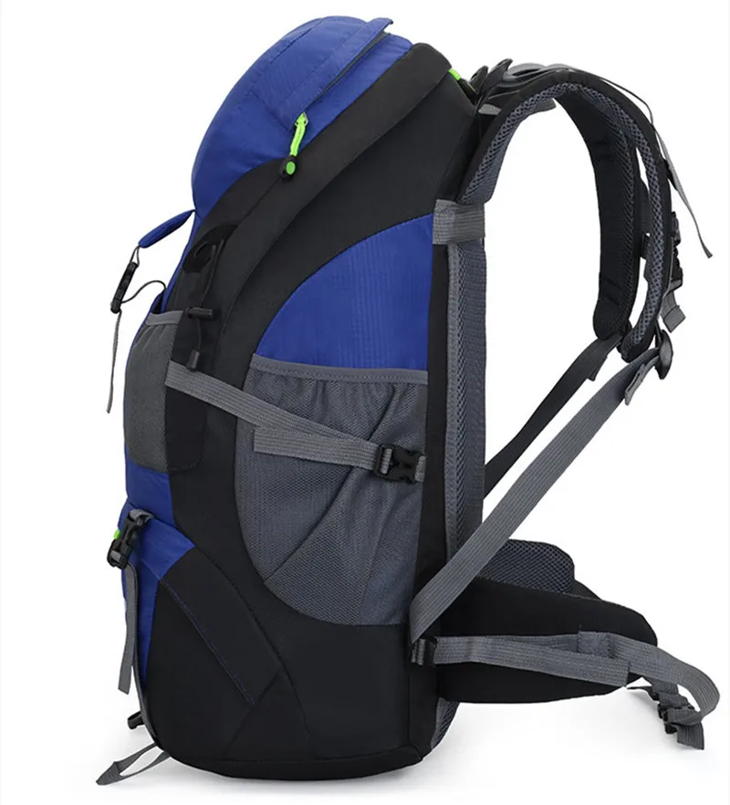 Mochila impermeable de Montañismo para mujer, morral deportivo de 50 litros para exteriores, viajes, acampada, senderismo, novedad de 2024