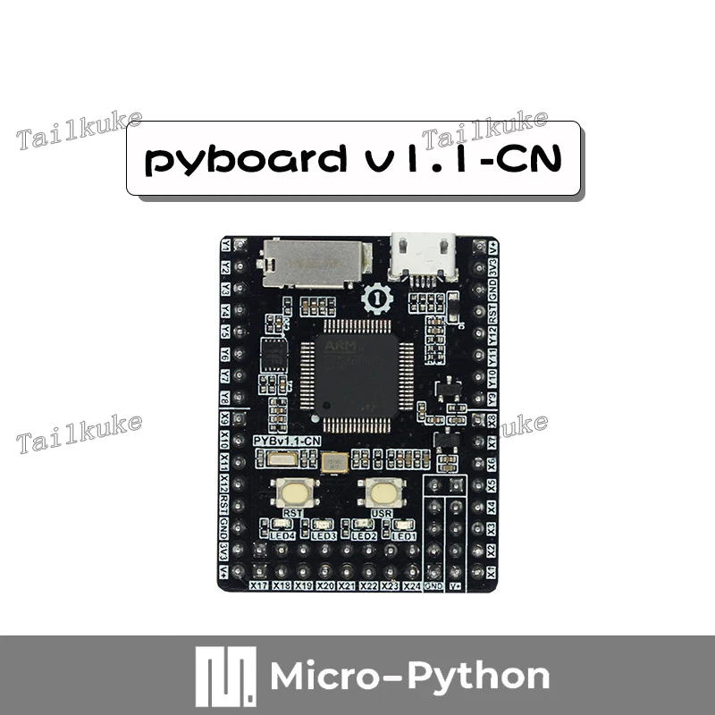 Pyboard V1.1-CN Micro-Python Programming STM32 Microcontroller Embedded Development Board