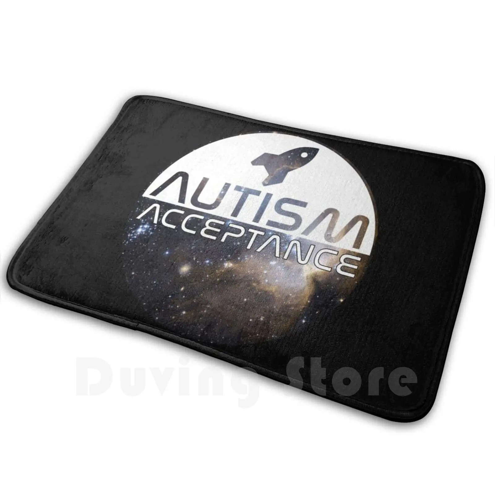 Autism Acceptance Soft Non-Slip Mat Rug Carpet Cushion Autism Neurodiversity Autistic Autism Acceptance Aspergers