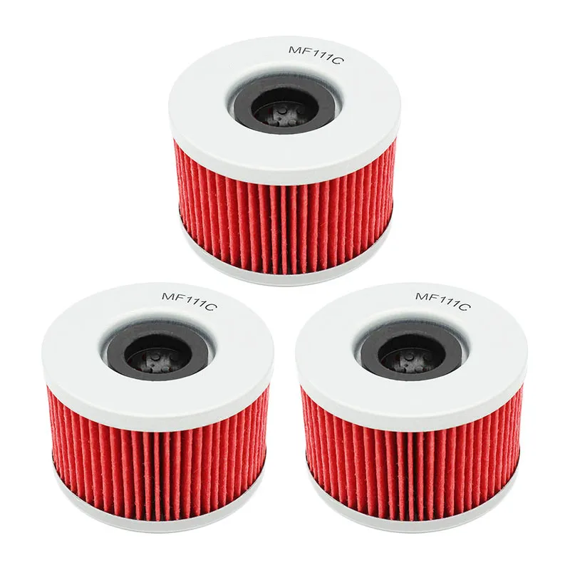 1/2/3pcs Oil Filter For Honda CM250 CM 250 Custom CM400 CM400E CM400T CM 400 CM450 CM450E CMX450 Rebel CMX 450 1979-1986