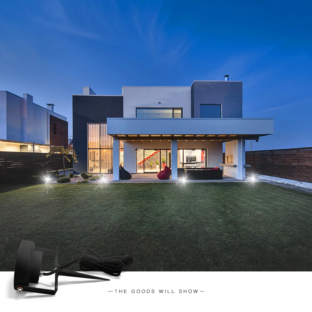 GLEDOPTO Zigbee 3.0 7W RGBCCT LED Garden Light Pro Outdoor Lighting LCompatible with Hub Tuya App Voice 2.4G RF Remote Control